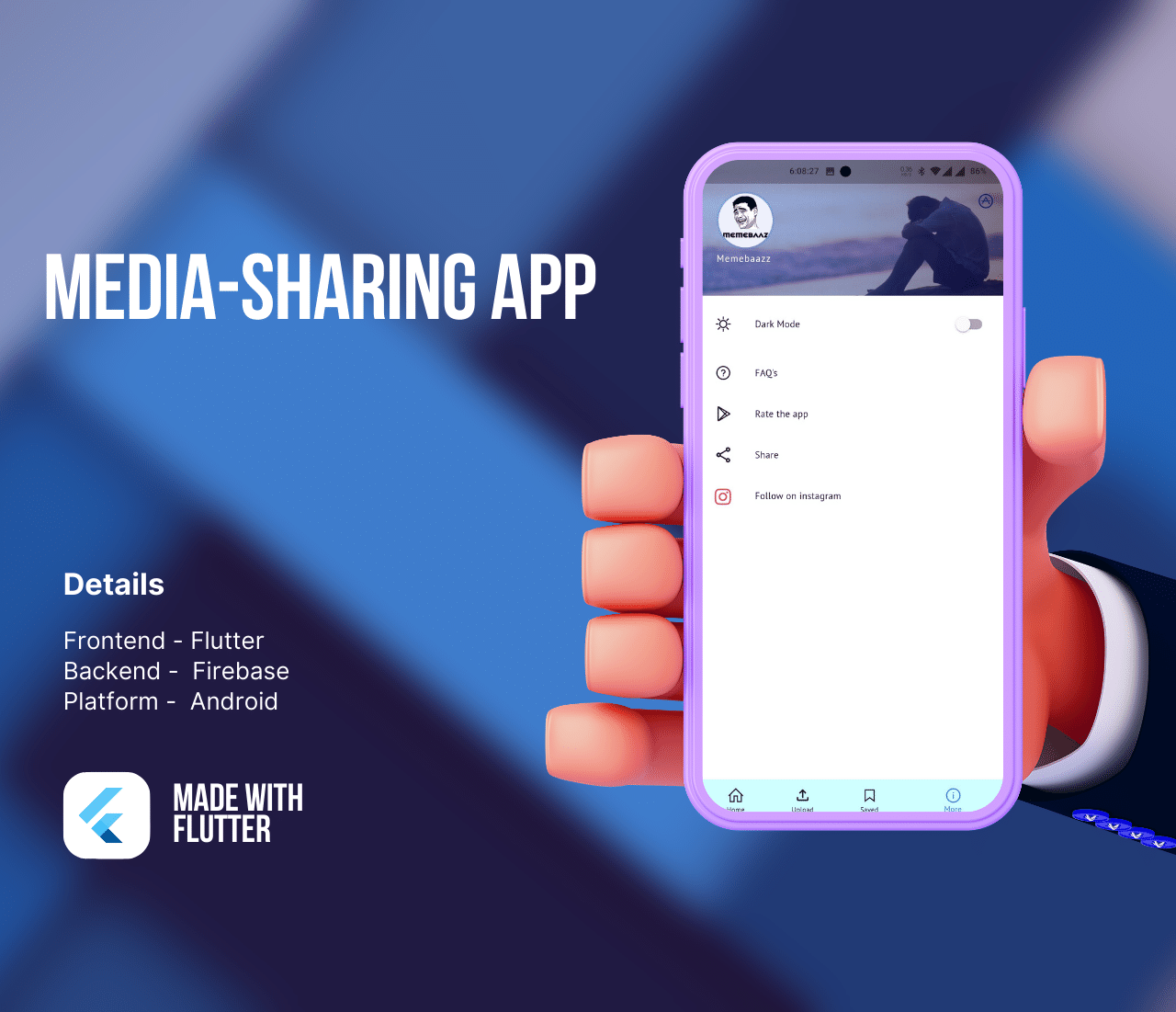Media Sharing app