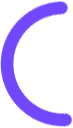 half circle shape rawquesh